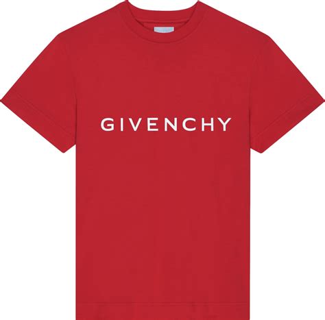 red givenchy shirt limited edition|Givenchy t shirt euro.